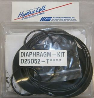 Repair Kit-Diaphragm for H25 Wanner Pump