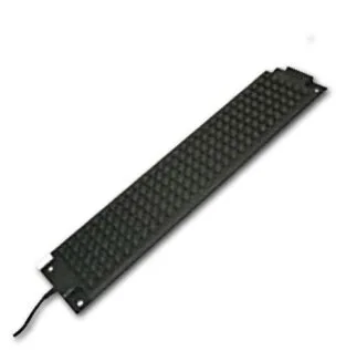Car Wash Mat Tire Switch 5X24″, Rectangular Black C w/ 50′ Lead