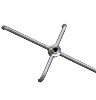Turbo Rotor Arm, 4 Nozzle, 14" x 8" , 3/8" Female Inlet