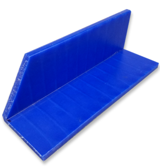 Tire Shine Angle Cover, Entrance / Passenger Side (no holes)