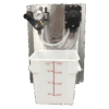 Pump Panel Air, Non-Foaming, w/FLOJET Pump, Compact Panel w/8 qt Bucket