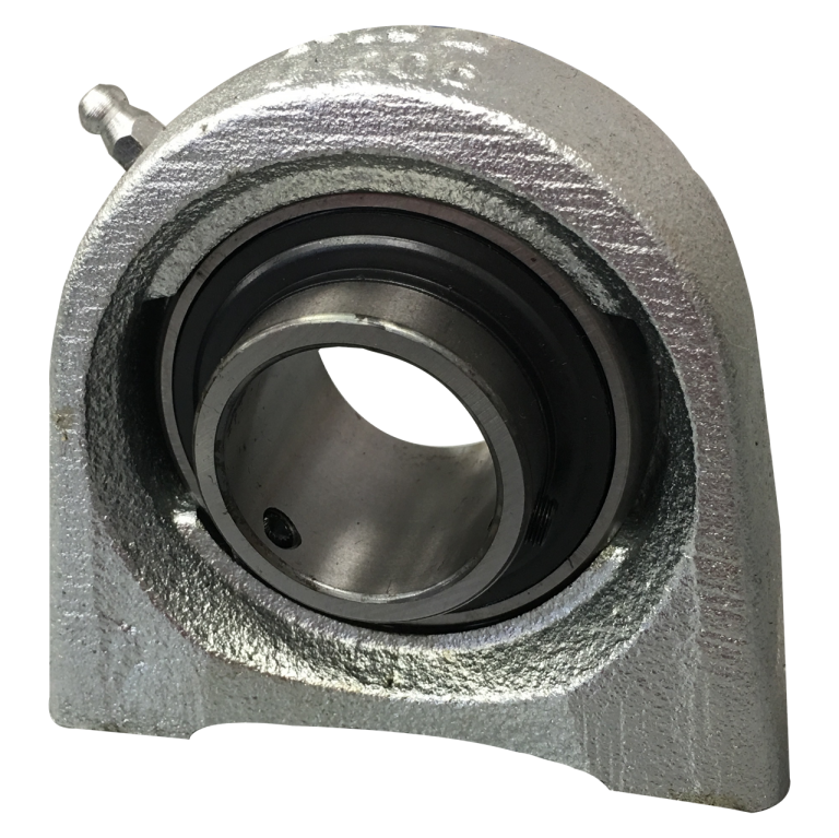 BearingTapped Base, 11/4″ Special w/zerk fitting at 90 degrees AVW