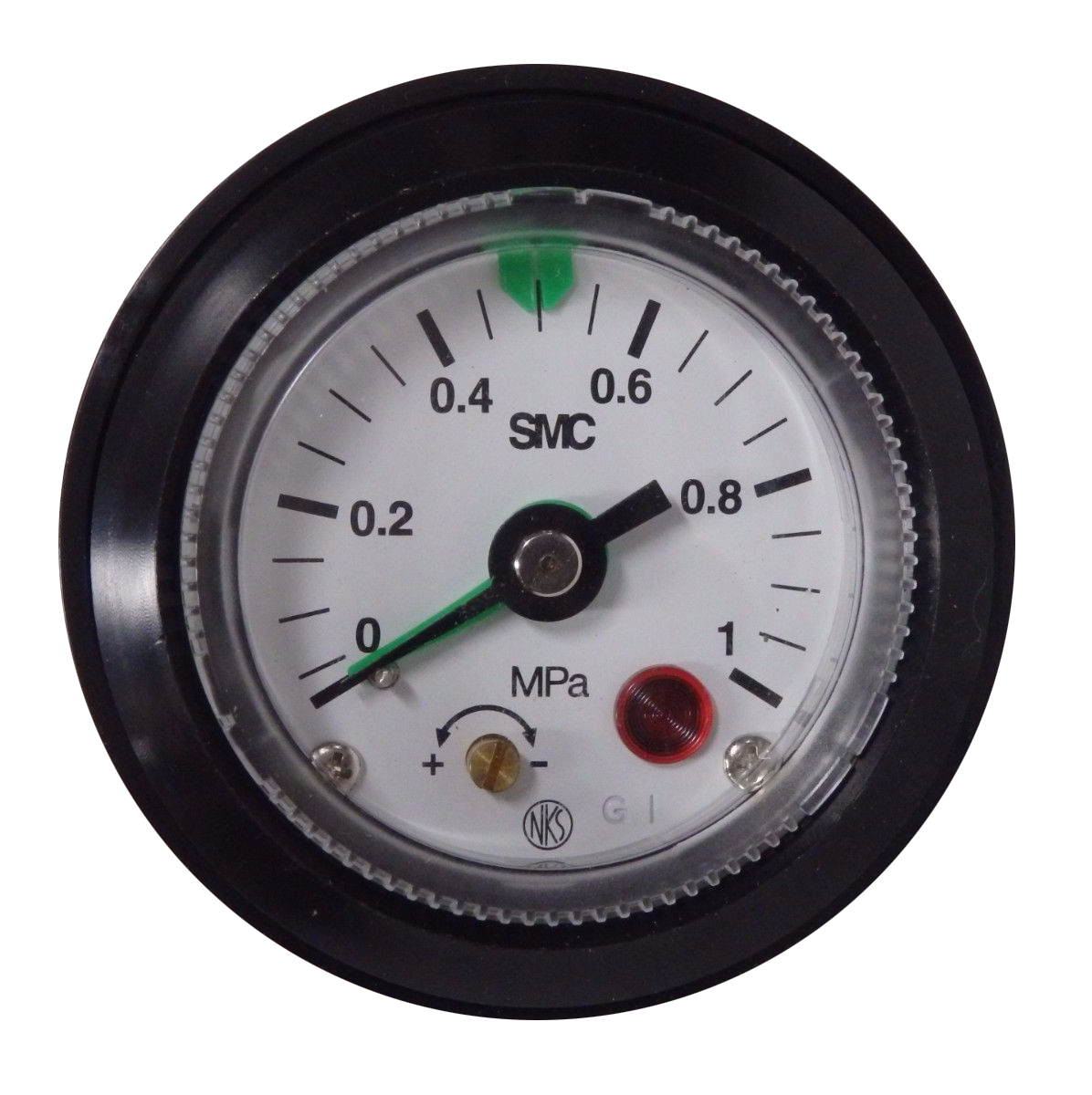 Pressure Gauge w/ Low Pressure Switch, 1/8