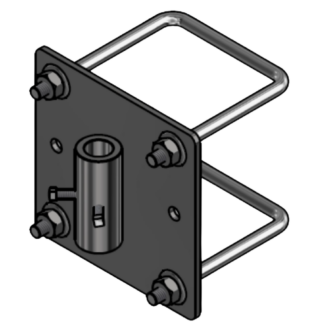 Mirror Rinse Mounting Plate