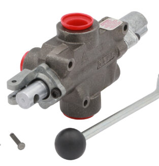 Valve (Directional Control): 3/4"NPT Inlet & Outlet ports, 1/2"NPT Work Port