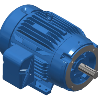 Motor (Electric-C Faced Footed): 7.5HP 1800RPM