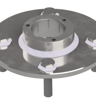 Connecting Disc, Rocker Panel, w/ Welded Weld-On Hub