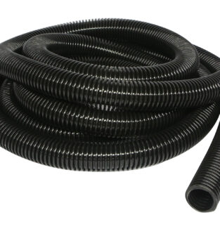 1-1/2 Black Vacuum Hose, per foot