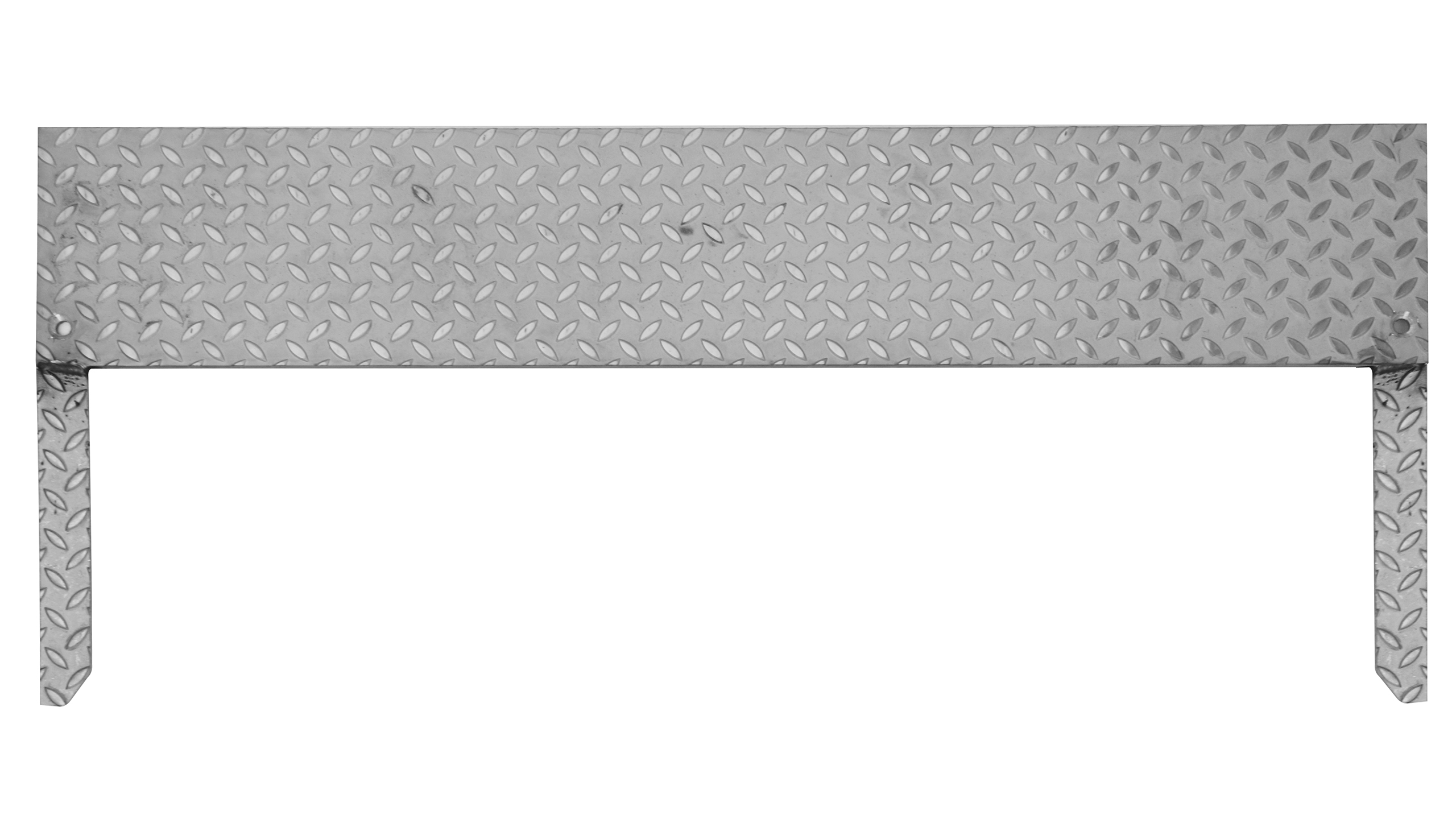 Transfer Plate, 30″ Dual Belt, 36″ x 6″, Takeup Section, Passenger Side, Diamond Plate, SS AVW