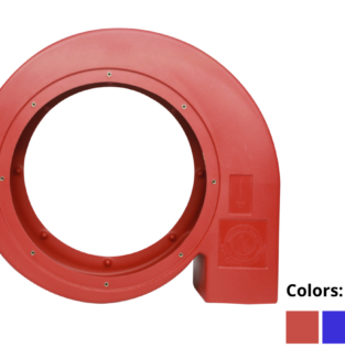Blower Housing, Flangeless, Crosslink Material (Nozzle Not Included) (Reinforced kit not included)