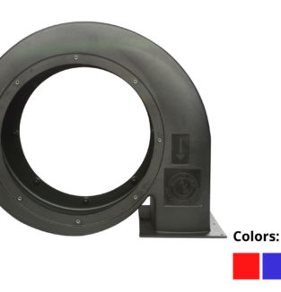 Flanged Blower Housing, with No Nozzle - Crosslink Material (Nozzle Not Included) (Reinforced kit not included)