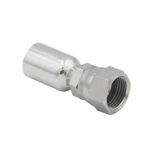 Crimp--(Female):1/2" FJIC, 37? - 3/8" Female Hose Crimp, swivel