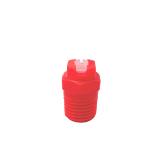 Nozzle, Flat Fan (PVDF): 1/4"MNPT, 03 CAP