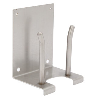Claw Hanger, Two-Peg Style with PVC Flapper Valve, New Style with Cut-out for Vacuum Hose, SS