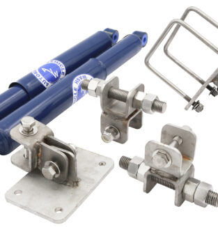 Wrap Stabilizer Kit, with Fasteners and U-bolt Rear Mount to Arm