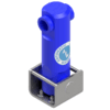 Universal Coupling, UHMW Shaft, 12-1/2