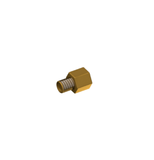 ADAPTER-PIPE FITTING-1/4"(F) X 1/4"(M), BRASS