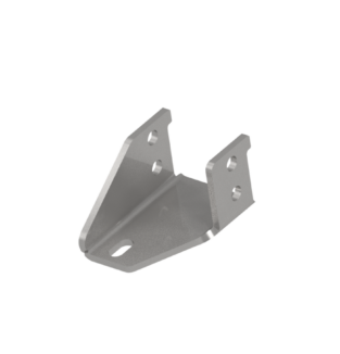 Removeable Bracket, for Mounting Belt Conveyor Transfer Plates, Left Side