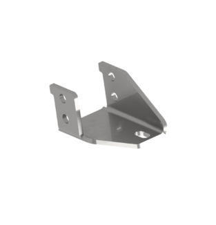 Removeable Bracket, for Mounting Belt Conveyor Transfer Plates, Right Side
