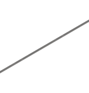 Idler (Return) Roller Shaft, 42" Dual Belt,  3/4" x , 304 SS