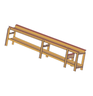 Conveyor Drive Section Frame