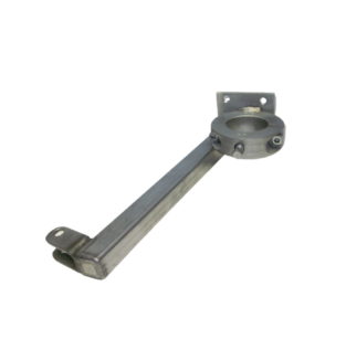Air Cylinder Mount Bracket, Pivoting Wheel Blaster