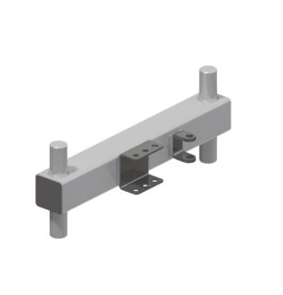 Arm (Tire Brush): Driver Side, Front (Entrance End) w/ Retract Bracket on Side of Arm