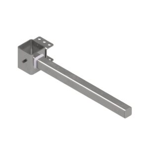 Shock Absorber Mounting Bracket (arm only, no clevis) Includes set-screws