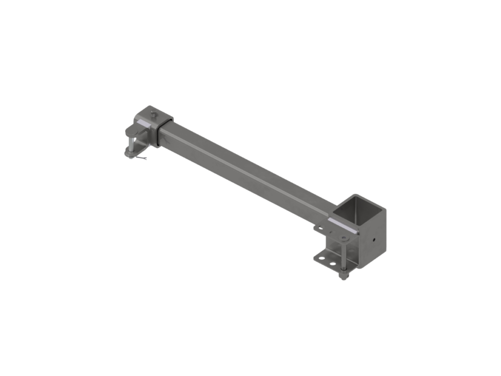 Shock Absorber Mounting Bracket w/ Cylinder Rear Mount Clevis AVW