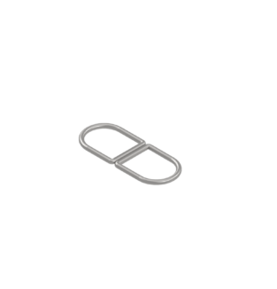 D Ring Tie-Down Assembly for Vacuum Canopy Arch (Pair)