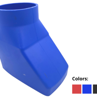 Round, Plastic Nozzle for Blower Housing, Flangeless
