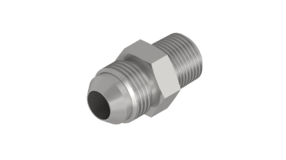 jic connector (male), stainless steel