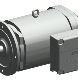 Motor for Belt Conveyor Gearmotor Drive, SEW Eurodrive,15 HP @ 1780 rpm @ 60 Hz, 37/18.5 A @ 230/460VAC