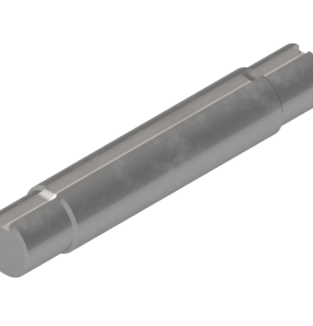 Gearbox Shaft, Dual Belt Conveyor Drive, Stainless Steel