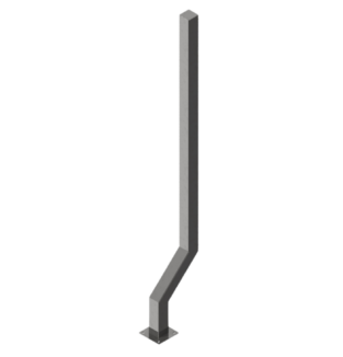 Z-Leg for Square Blower Frame