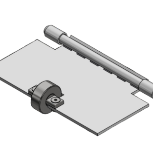 Exit Trap Door Assembly