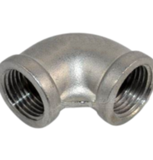 Elbow (Female), 150 PSI, Stainless Steel