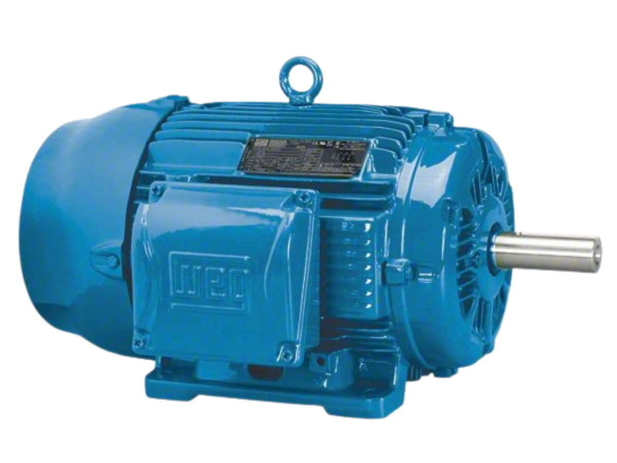 Motor (Electric-Foot Mounted): 15HP, 3600RPM