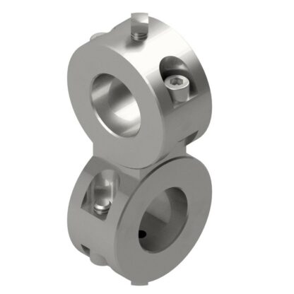 90? dual 1" i.d. split collar for mounting robot spray bars