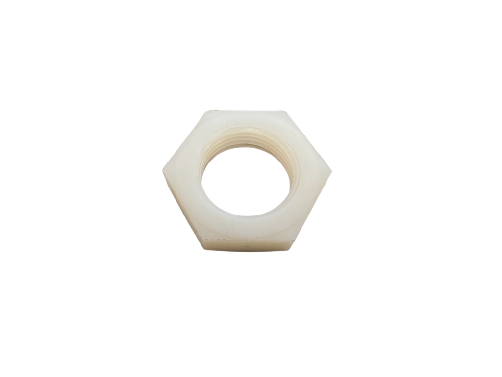 Pipe Hex Nut, Off White Nylon AVW Equipment Company, Inc.