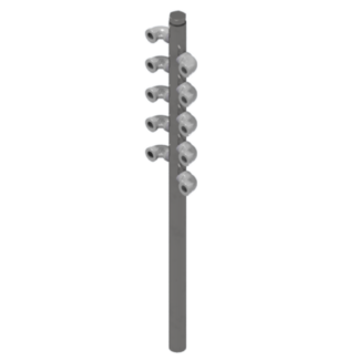 Oscillating Top Manifold for Robot Back End Washer