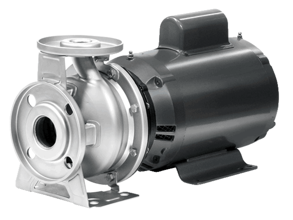 Centrifugal Booster Pump, 50-120 gpm @ 72-45 psig, 5 HP @ 208/230-460 VAC 60 Hz 3 Phase,  304 SS, requires additional 2