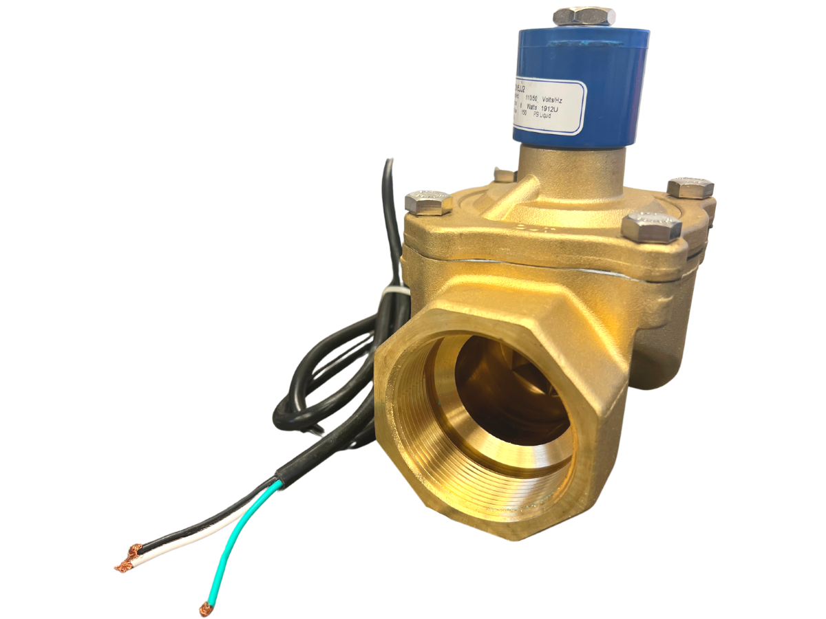 Valve, Solenoid Assembly, with Cable Connector, Less AC Plug