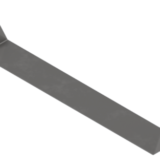 45? Bracket/Adapter Wedge for Welding Vacuum Pay Boxes to Arch Leg