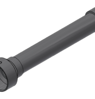 Crevice Tool Holster Tube