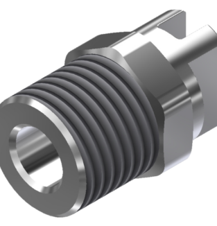 Nozzle (MEG): 1/4″ MNPT, Spray Angle 40°