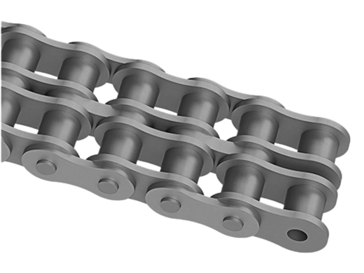 Roller Chain, Double Strand, (#40-2), 1/2