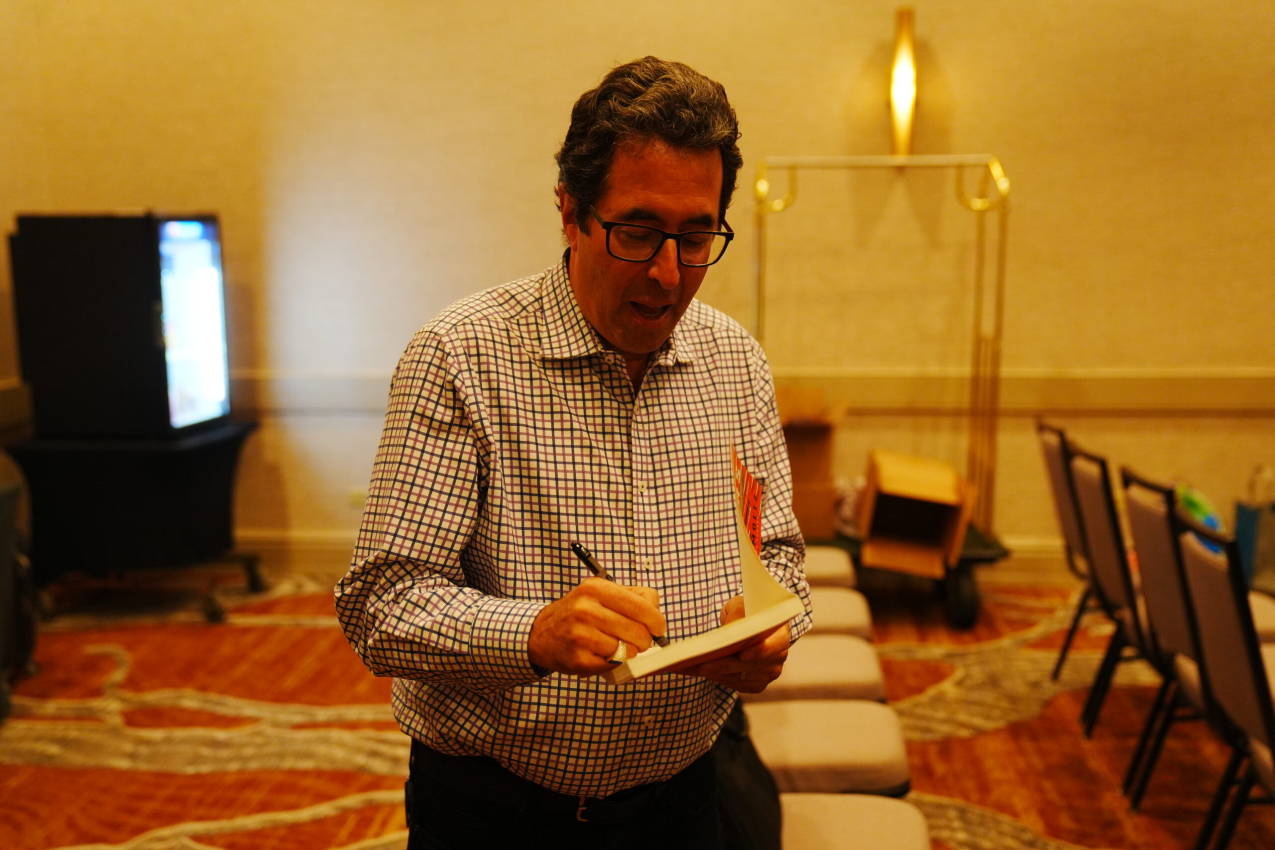 barry book signing