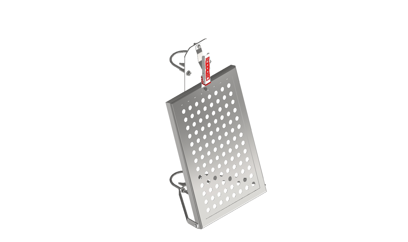 arch floor mat rack